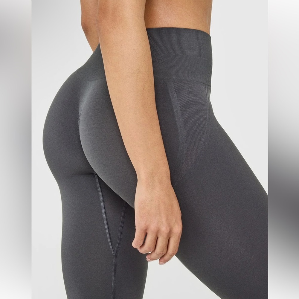 Oner Active Effortless Seamless High-Waist Leggings - Coal